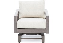 woodard furniture brown club chair   