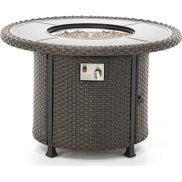 San Tropez 38" Round Fire Table